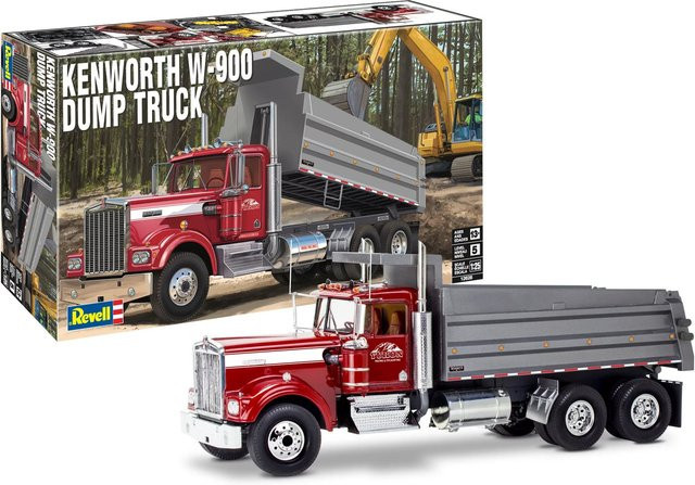 Revell Kenworth K-900 Dump Truck, Truckmodell Bausatz, 1:25, ab 14 Jahren - Bild 2