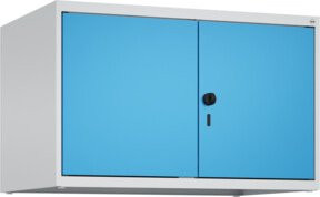 C+P Aufsatzschrank Classic PLUS mit 2 Abteilen, Wandmontage, Stahl, B/T/H: 80 x 50 x 50 cm - Bild 1