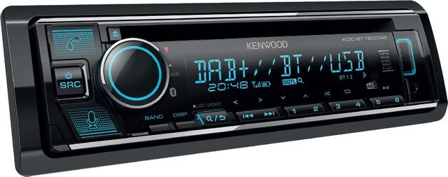 Kenwood KDC-BT760DAB Autoradio mit DAB+ Tuner, Bluetooth und USB-Anschluss in Schwarz - Bild 1