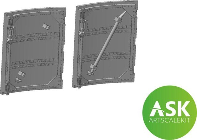 Eduard Spitfire Mk.Vb Cockpits door, Zubehör, 1:72 - Bild 1