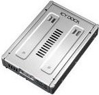ICY DOCK Festplatten Konverter MB982SP-1S Einbaurahmen für 2.5 Zoll SATA/SAS SSD und HDD in Silber - Bild 2