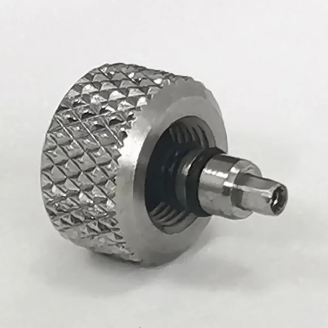 OAKCHARM Uhrenkronen-Verbindungsstift, Edelstahl, Silber, Unisex - Bild 1