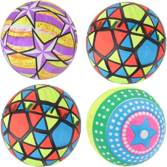 Kidsly Strand Ball, Aufblasbares Volleyball Set, 4-teiliges Set, Blau - Bild 1