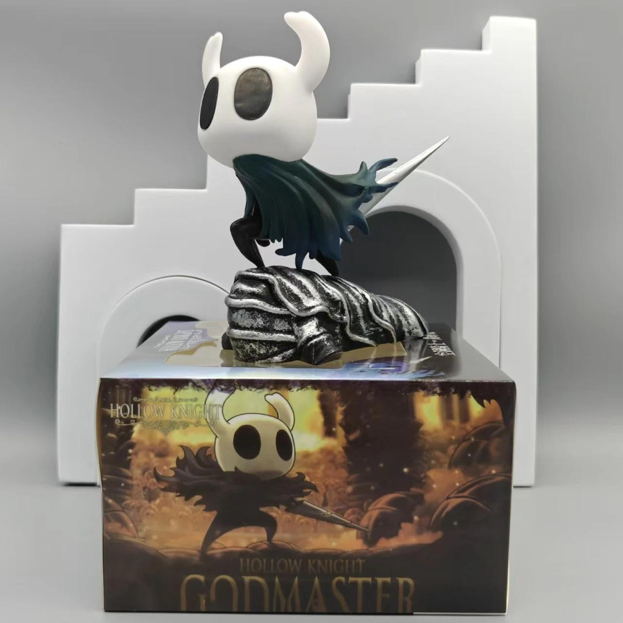 Yiran toy 1 Hollow Knight Drei Schwertkämpfer Schreibtischfigur PVC - Bild 3