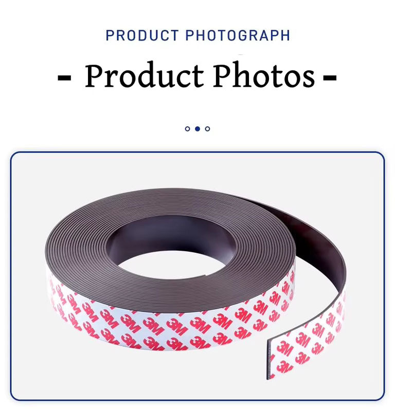 3M Magnetisches Klebeband doppelseitig Rot Weichmagnet-Klebeband für Bildschirmfenster und Vorhänge - Bild 6