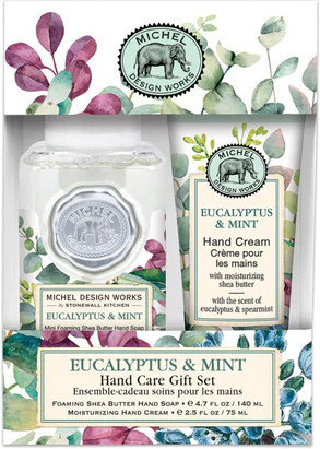 Michel Design Works Handpflegeset Eucalyptus & Mint, Handcreme 75 ml & Schaumseife 140 ml - Bild 1