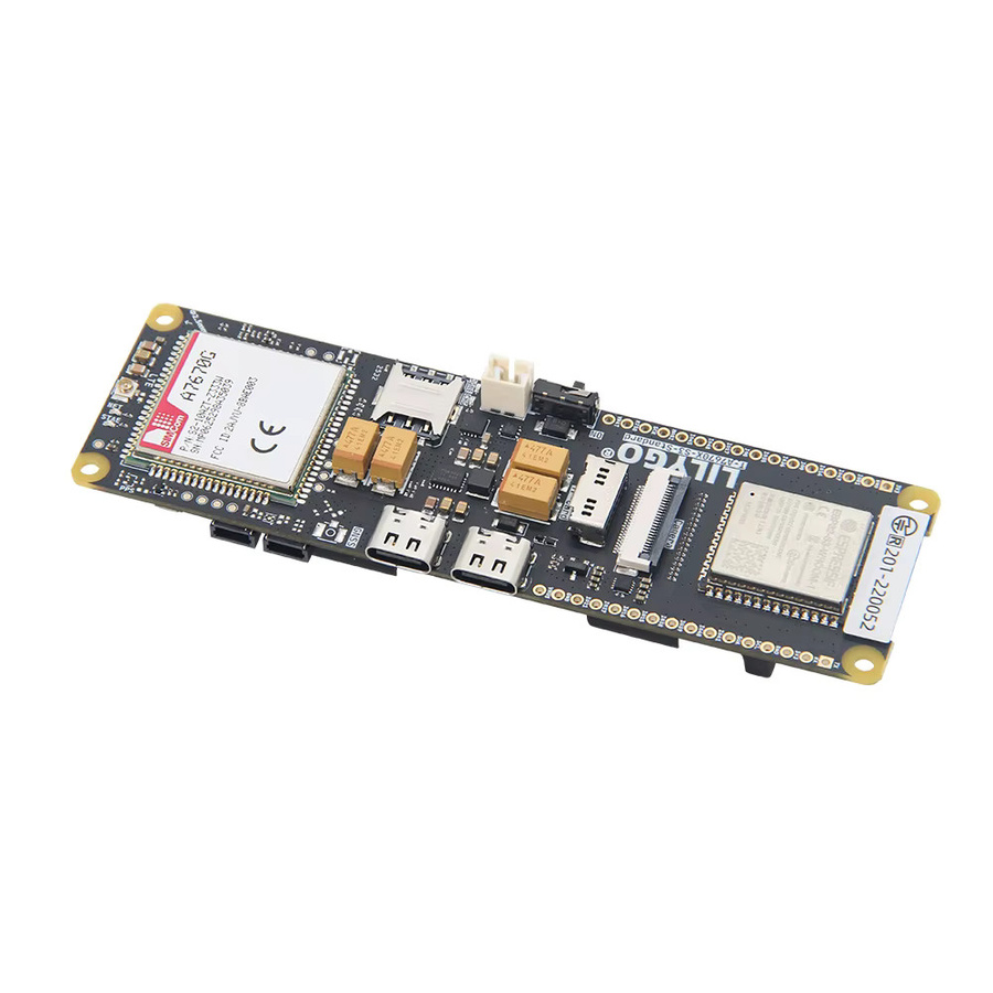 LILYGO T-A7670G-S3 ESP32-S3 Entwicklungsboard mit 4G LTE CAT1 SIM-Modul und GPS in Schwarz - Bild 2