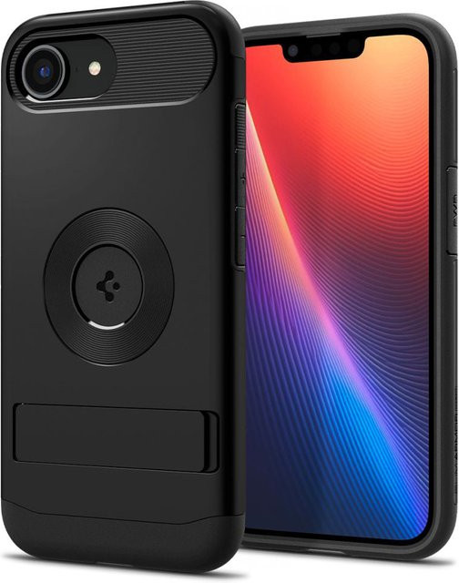 Spigen Slim Armor MagSafe Schutzhülle für Apple iPhone 17e und iPhone 16e, Schwarz - Bild 1