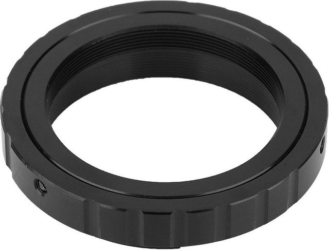 T2 T Adapterring aus Aluminiumlegierung für Sony Alpha AF-Mount Kameras in Schwarz - Bild 1