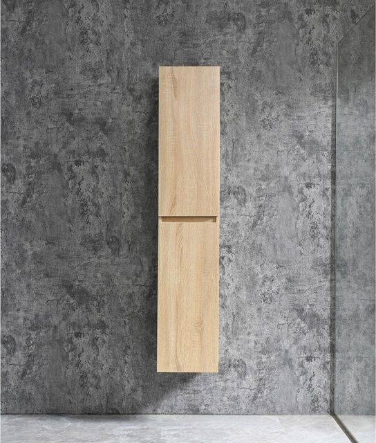 Sanotechnik Bad-Hängeschrank Corbo in Braun, B/T/H: 150 x 30 x 30 cm - Bild 1