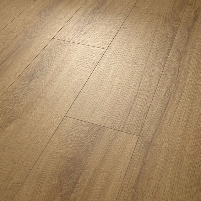 Egger NatureSense Aqua Laminat NK32 in Braun mit Holzoptik und 8 mm Stärke, wasserfest und rustikal - Bild 1