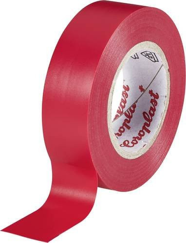 Coroplast 302 Isolierband Rot, Breite: 19 mm, Länge: 25 m - Bild 1