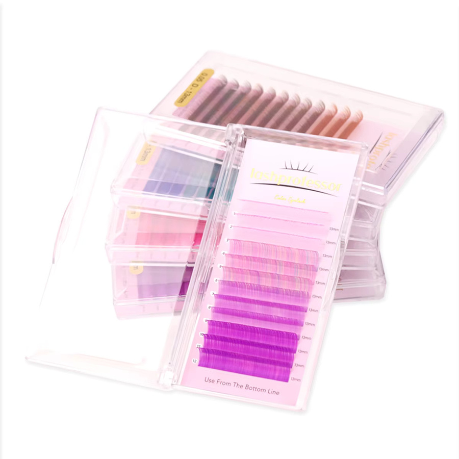Lashprofessor Pink Series Wimpern, synthetisch, bunt, Unisex - Bild 1