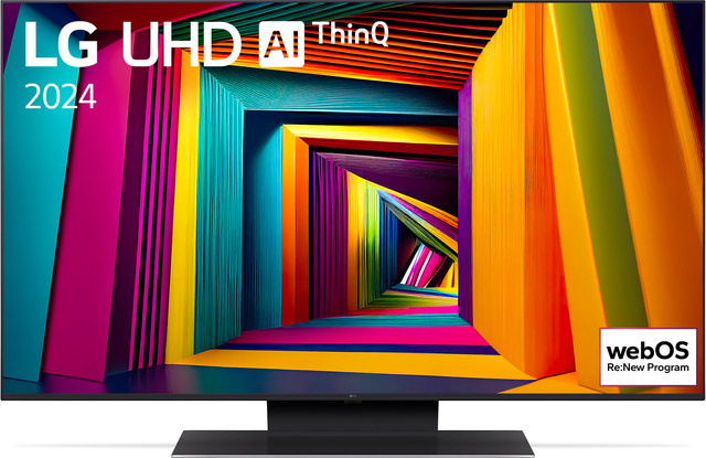 LG 43UT91006LA Smart TV mit 4K Ultra HD, LED-Technik, 108 cm (43 Zoll), Schwarz - Bild 1
