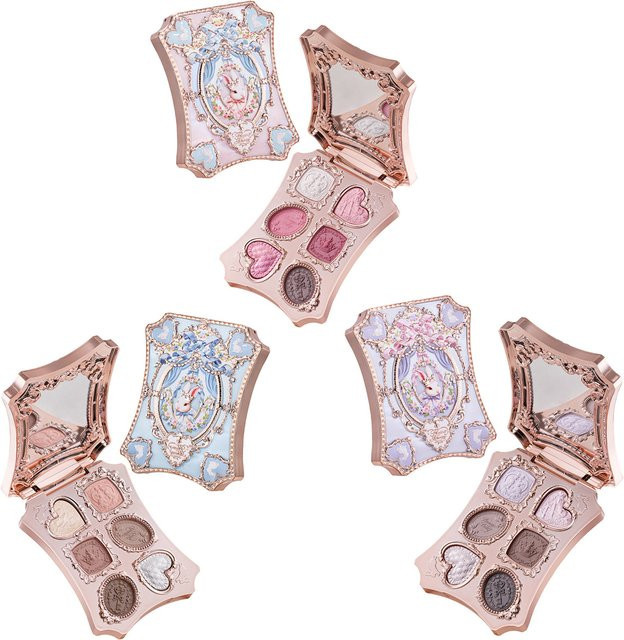 Flower Knows Bunny Garden Make-up Palette, 6 Farben, Schimmernd - Bild 1