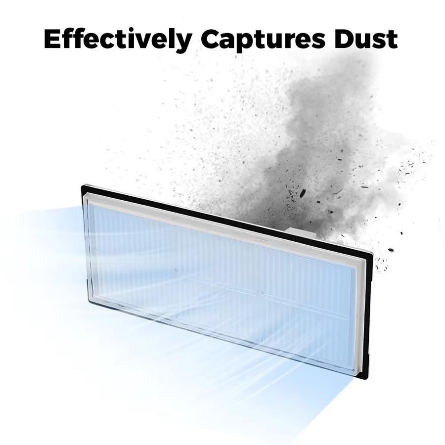 Roborock Ersatzteil-Set für S8, S8 Pro Ultra und S8+: HEPA-Filter, Hauptwalzenbürste, Seitenbürste, Mopptücher und Staubbeutel - Bild 2