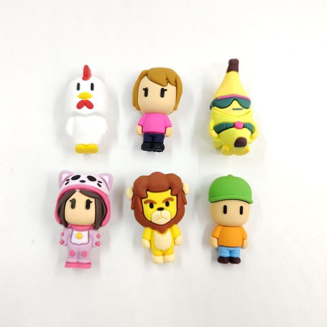 Stumble Guys Mini Kleinkindfiguren, 5-teiliges Set, 2cm - Bild 1