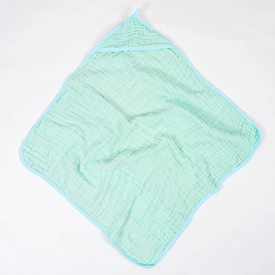 Elinfant Baby-Kapuzenhandtuch aus 100 % Baumwolle, saugfähiges Badetuch für Strand und Pool - Bild 2