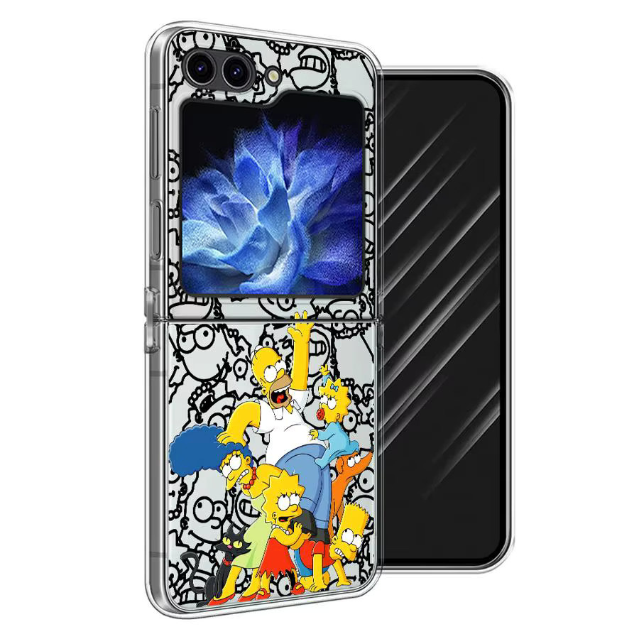 Harte Handyhülle The Simpsons für Samsung Galaxy Z Fold 6 5 4 3 Multicolor - Bild 4