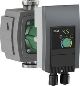 Wilo Nassläufer-Zirkulationspumpe Yonos MAXO-Z + 25/0,5-10 G 1 1/2 in Grau mit Isolierung - Bild 1
