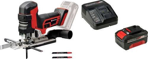 Einhell Akku-Stichsäge Set TP-JST 18/135 Li BL mit Power X-Change Start-Kit 18V 4Ah in Rot - Bild 1