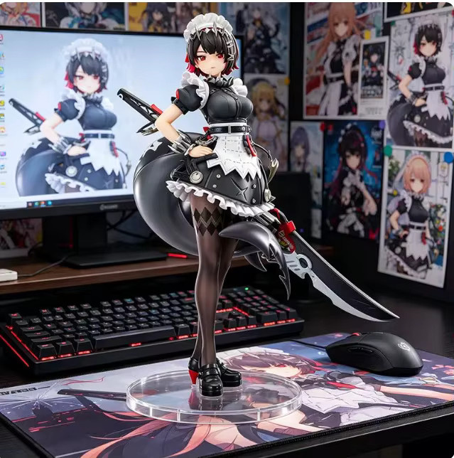 LEOSOXS Zenless Zone Zero Ellen Joe Modellfigur, Desktop-Dekoration - Bild 3