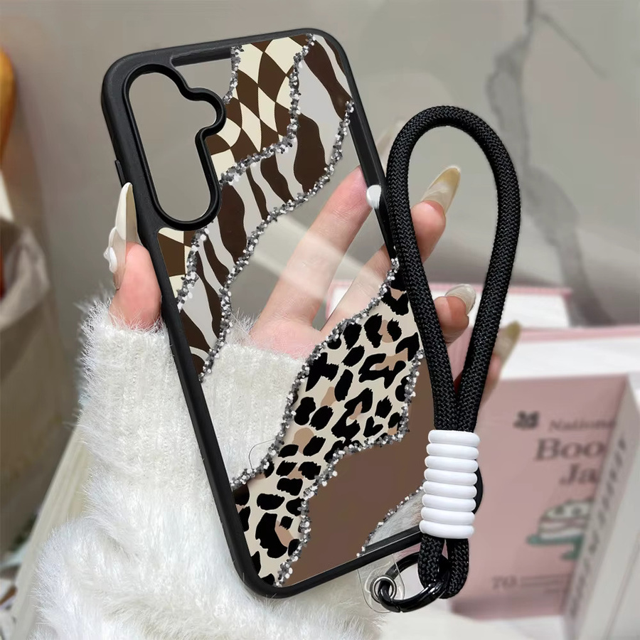 Weiche Silikon-Handyhülle mit Leoparden-Design für Samsung Galaxy A56 5G A55 A54 A36 A35 A26 A25 A17 A16 A15 A14 A13 A12 A07 A06 A05s in Multicolour - Bild 5
