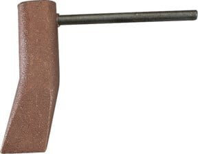 Kayser Kupferstück Hammerform in Braun, 350 g - Bild 1
