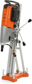 Husqvarna Bohrmotor DM 1 PACE in Orange mit Akku und Bolzenbefestigung - Bild 1