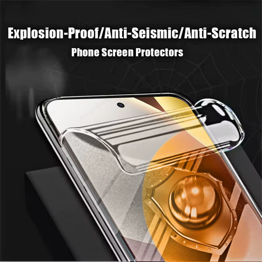 5 Stück Hydrogel-Displayschutzfolien für Xiaomi Redmi Note 15 14 13 12 11 Pro Plus und Redmi Note 14S 12S, transparente weiche Schutzfolie - Bild 3