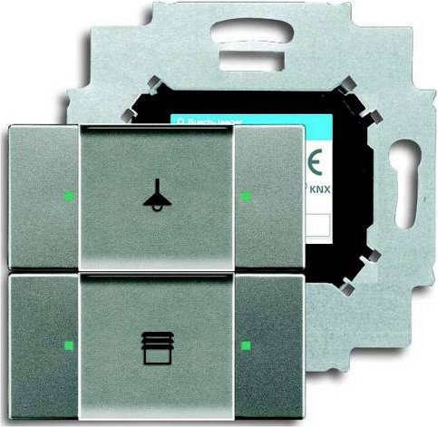 Busch-Jaeger Tastsensor 6126/01-803 in Grau und Transparent - Bild 1