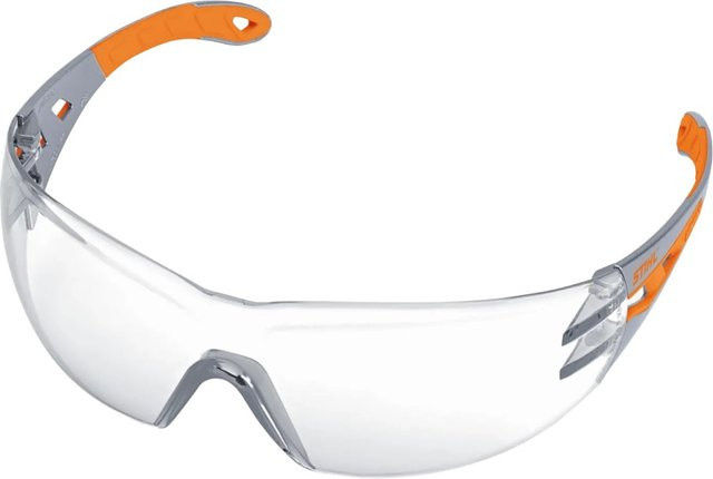 Stihl Schutzbrille Dynamic Light Plus in Orange-Grau mit klarem Visier nach EN 166 B/T/H: 175,0 x 125,0 x 75,0 cm - Bild 1