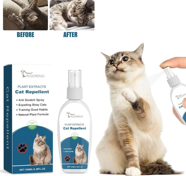 Yegbong Katzenschutzspray für den Innenbereich mit natürlicher Formel, 100 ml - Bild 1