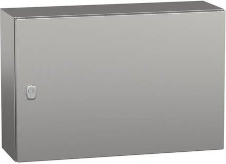 Schneider Electric SPACIAL S3X Edelstahl Schaltschrank mit Scotch Brite Oberfläche, Farbe: Silber, H x B x T: 40 x 60 x 20 cm - Bild 1