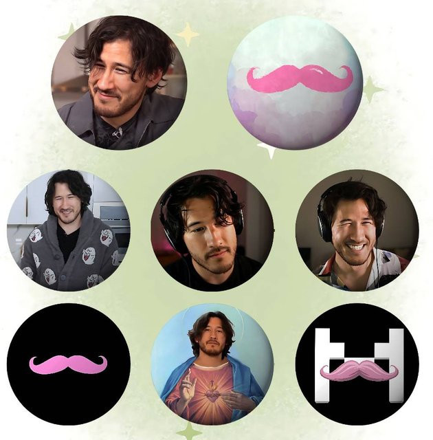 Anstecknadeln Metall, Markiplier, Unisex - Bild 1