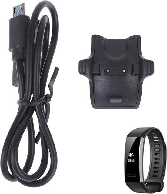 Glory USB-Ladekabel für Huawei Honor Band 5, 4 und 3 in Schwarz - Bild 1