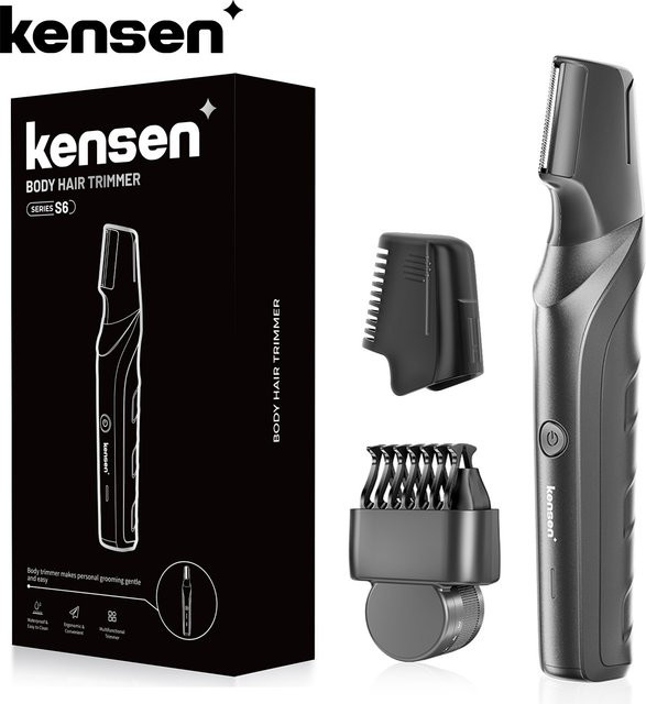 Kensen S6 Elektrischer Haarschneider für Herren, Schwarz - Bild 1