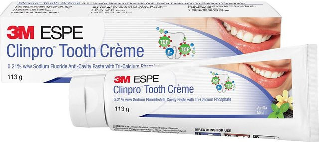 3M ESPE Clinpro Tooth Crème Zahnpasta, Vanille-Minze, 113g - Bild 1