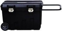 Stanley Mobile Montagebox 90 Liter Werkzeugwagen in Schwarz aus Kunststoff - Bild 1