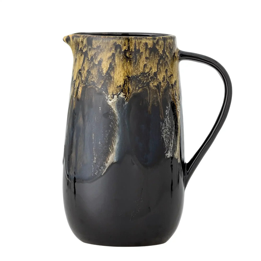 Bloomingville Vase Wyatt aus Keramik in Braun, Höhe: 22 cm - Bild 1
