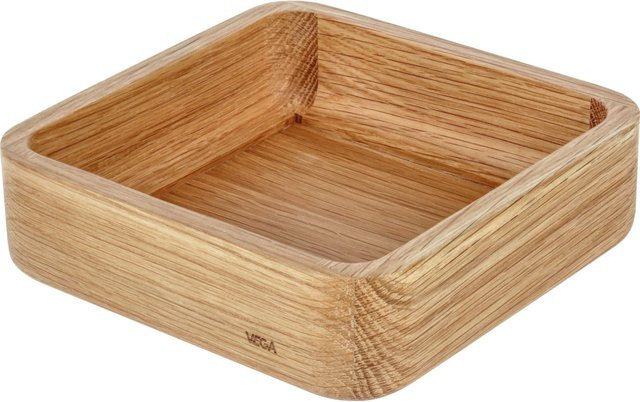 VEGA Schale Fenra in Eiche, Braun, B/T/H: 20 x 20 x 6,15 cm - Bild 1