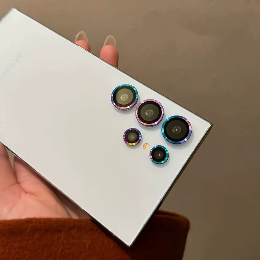 Metall-Objektiv-Glasschutz für Samsung Galaxy S26 Ultra S25 S24 Plus Kamera-Ring-Hülle aus Legierung in Multicolour - Bild 2