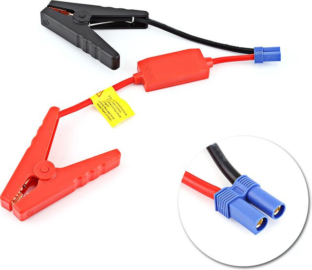 DOACT Booster-Kabel für die Starthilfe von Autobatterien, rot - Bild 1