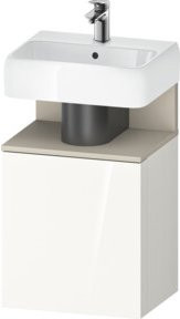 Duravit Waschtischunterschrank Qatego in Weiß Matt, B/T/H: 44 x 35 x 64,5 cm - Bild 1