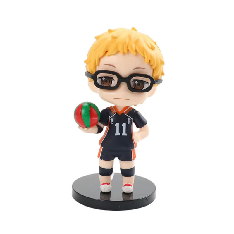 Bandai Haikyuu Actionfigur Hinata Shoyo Anime Modell aus Kunststoff, mehrfarbig - Bild 2