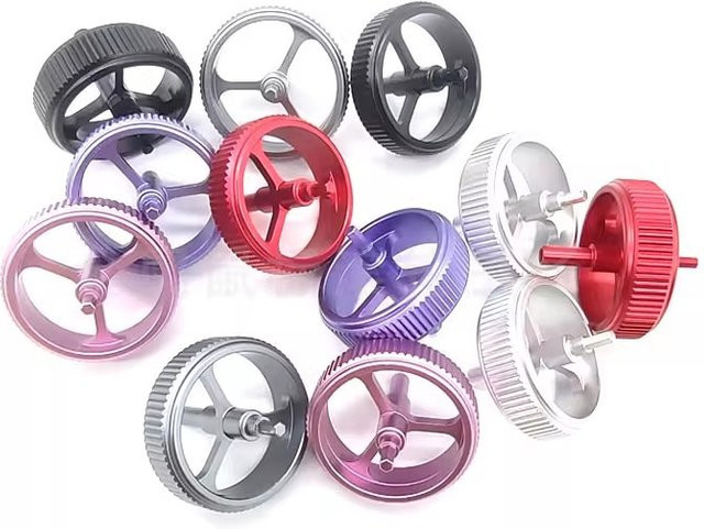 Razer Viper V3 Pro Ersatz-Mausrad aus Aluminiumlegierung in Purple und Multicolour, 1 Stück - Bild 1
