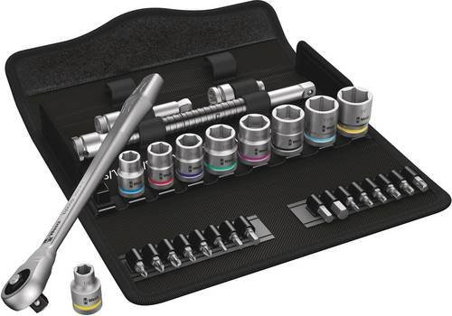 Wera Zyklop Steckschlüsselsatz 3/8 Zoll, 29-teilig, Multicolor - Bild 1