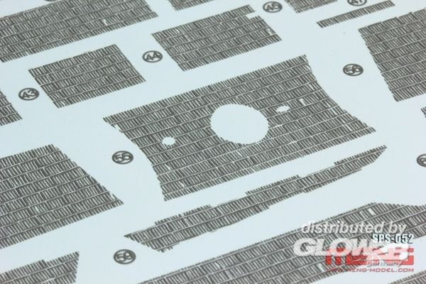 MENG Models German Medium Tank Sd.Kfz.171 Panther Ausf.A Late Production Zimmerit Decal, Fahrzeug - Bild 1