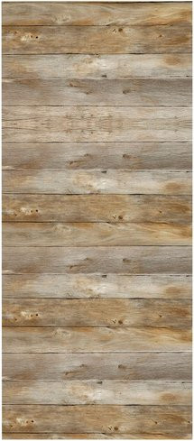 mySPOTTI Badrückwand Holzoptik in Braun, B/H: 90 x 210 cm - Bild 1