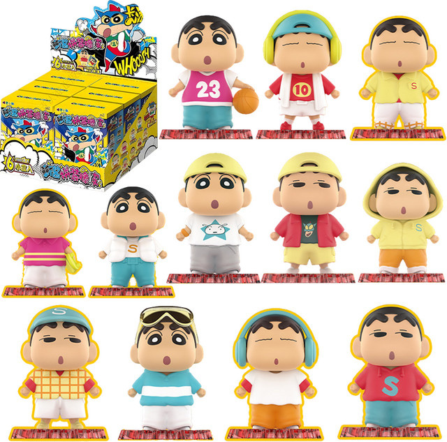 KAYOU Crayon Shin-Chan Vinyl-Gummi-Figuren, Blindbox-Spielzeug, Einzelfigur - Bild 1